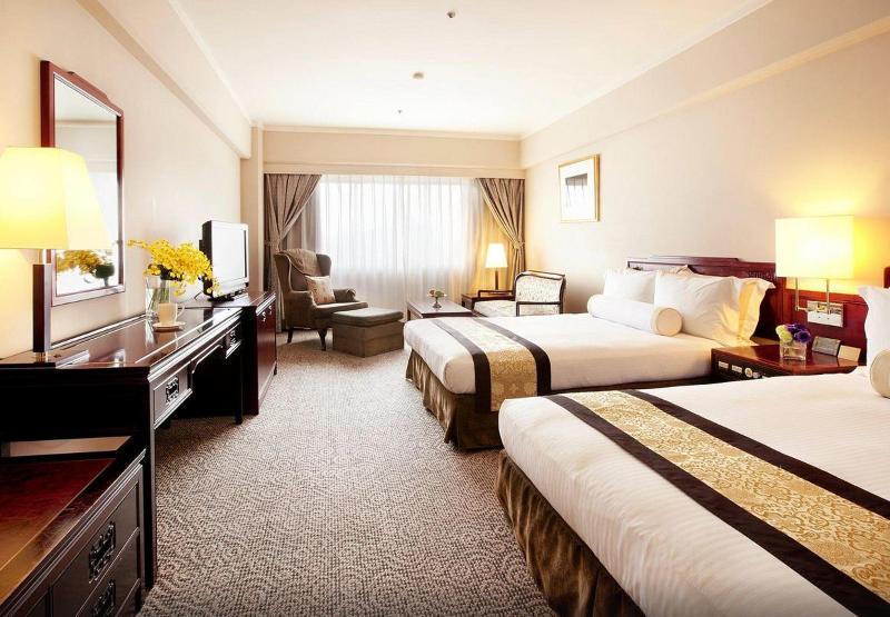 The Howard Plaza Hotel Tajpej Kültér fotó Deluxe Room