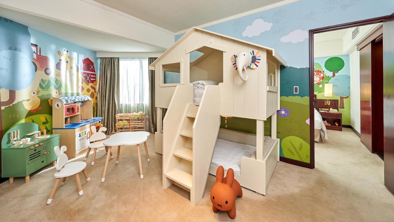 The Howard Plaza Hotel Tajpej Kültér fotó A bunk bed