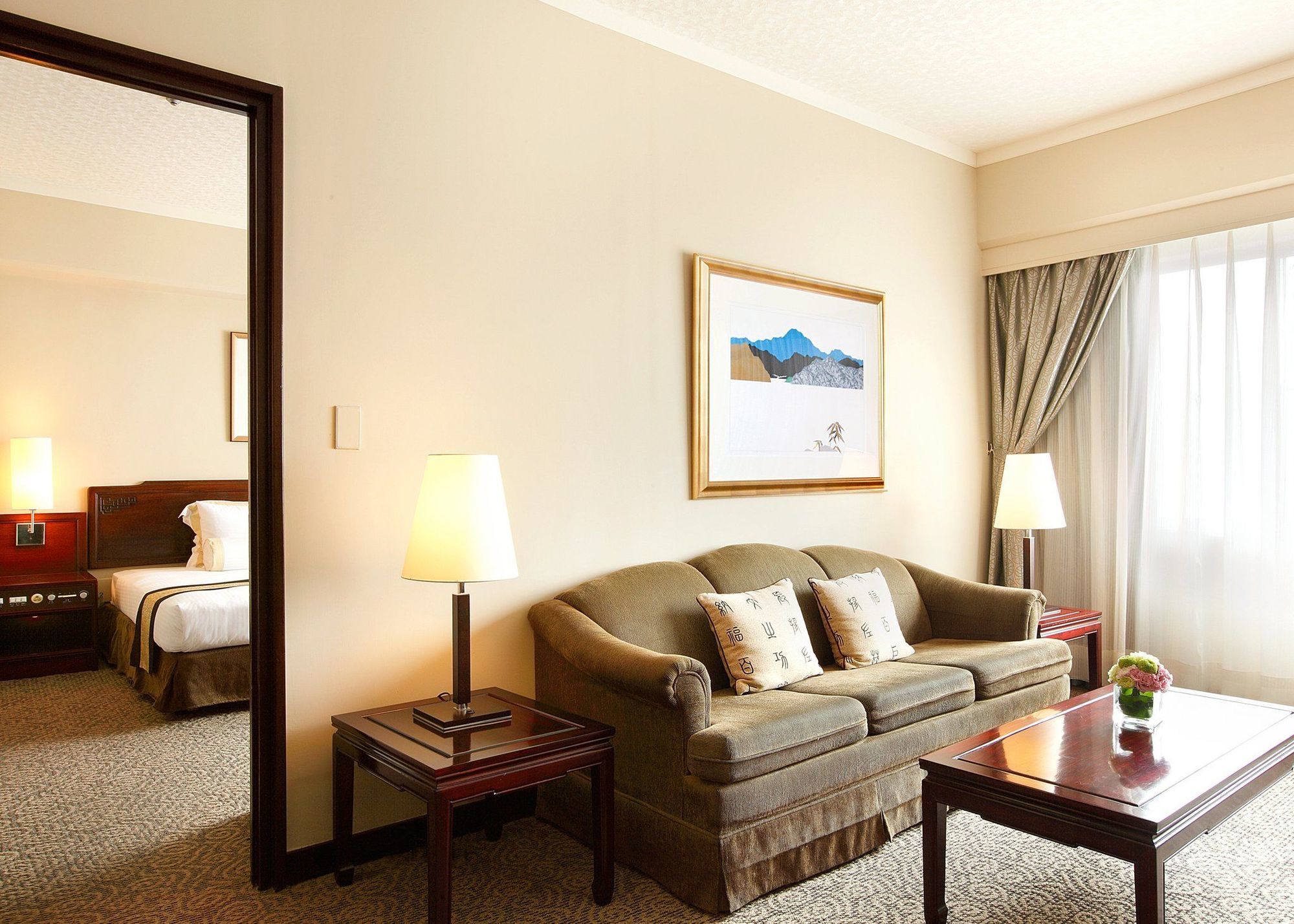 The Howard Plaza Hotel Tajpej Kültér fotó Suite